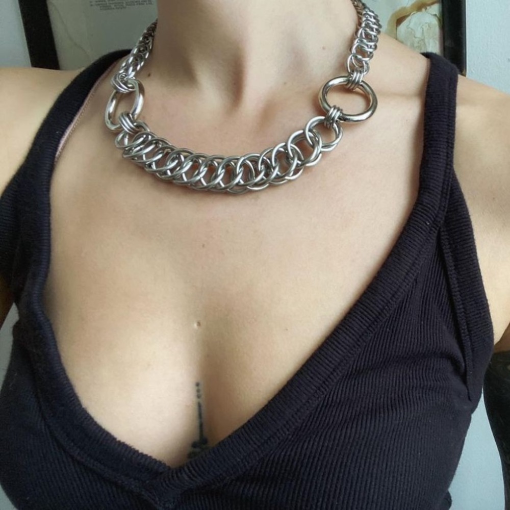 Chainmail necklace